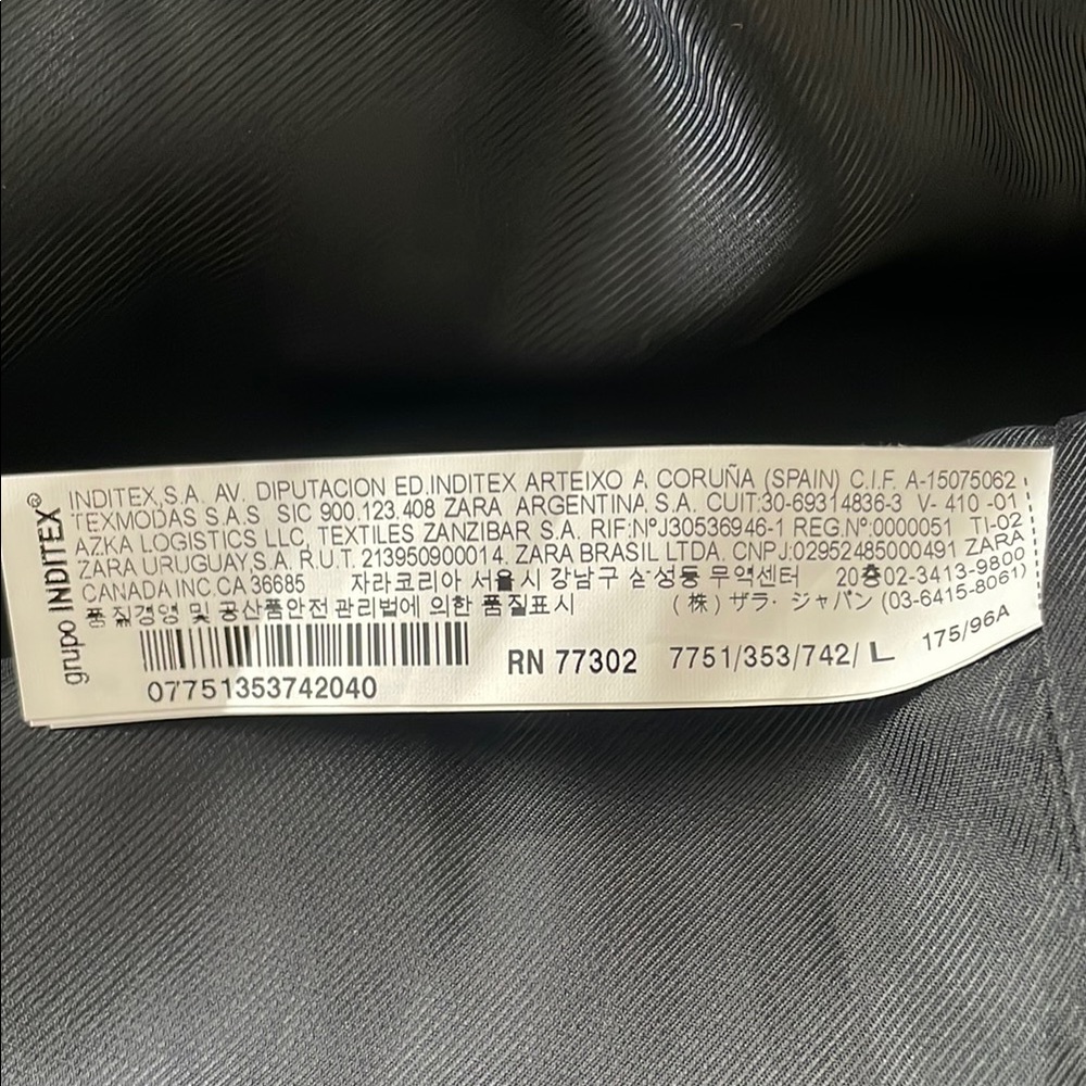 Zara Basic Leopard Print Double Breasted Coat - B… - image 7